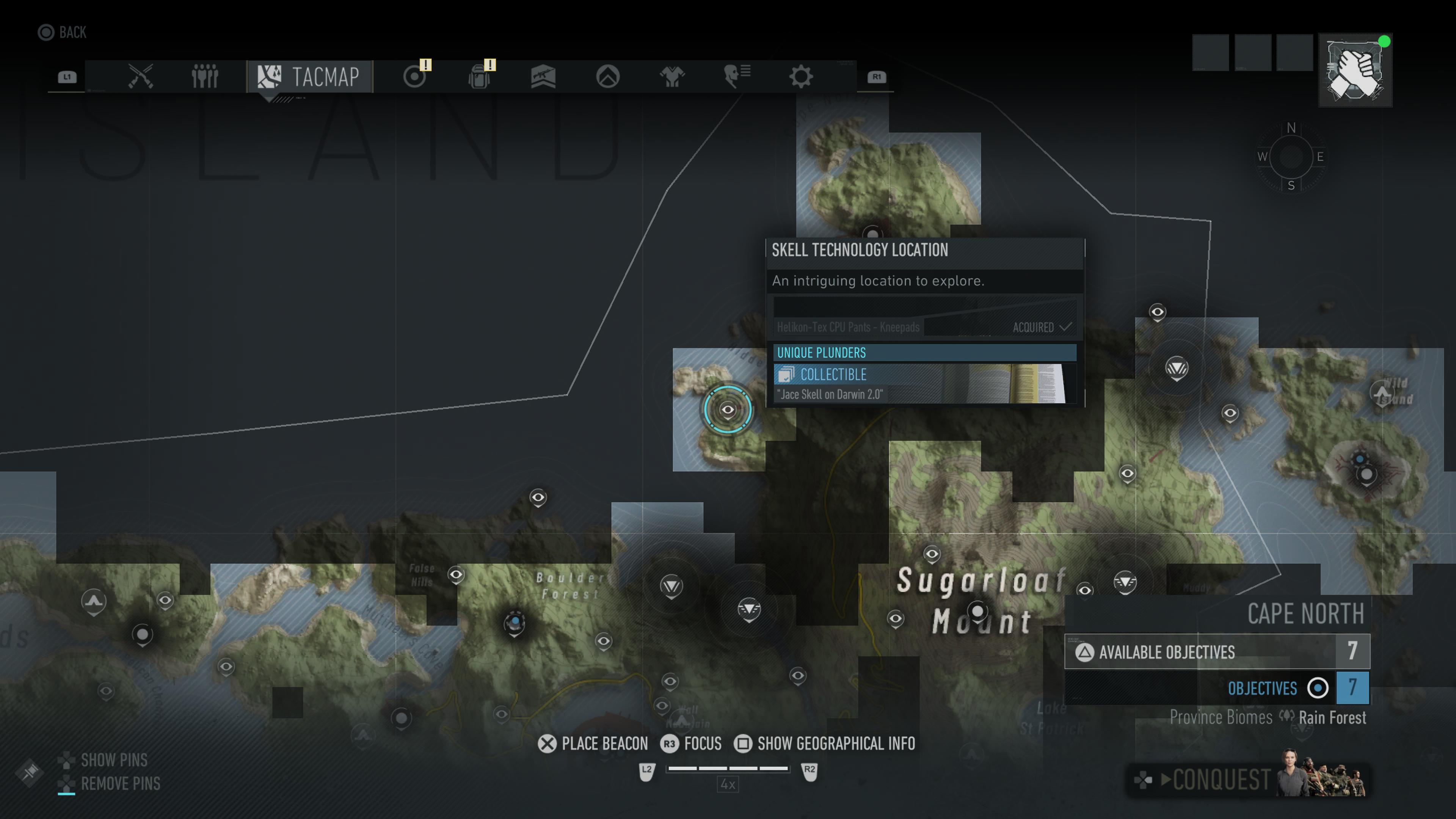 Cape North Safehouse Map